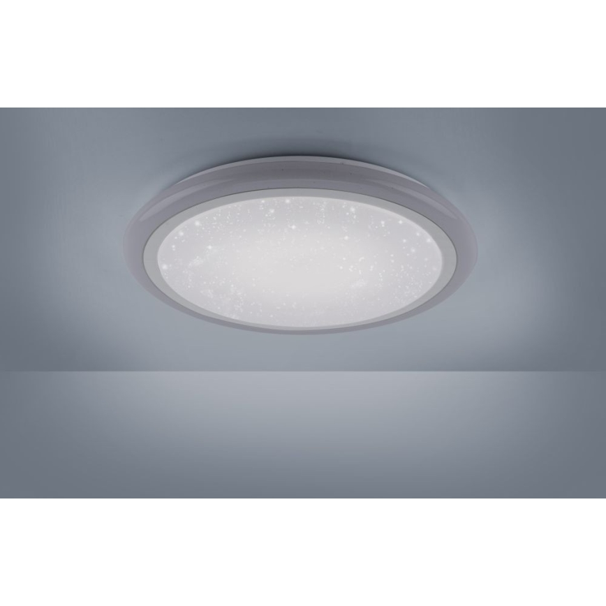 Leuchten Direkt 15230-16 - LED RGB Dimmable φωτιστικό οροφής LUISA LED/42W/230V 3000-6400K + τηλεχειριστήριο