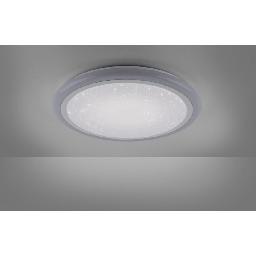 Leuchten Direkt 15230-16 - LED RGB Dimmable φωτιστικό οροφής LUISA LED/42W/230V 3000-6400K + τηλεχειριστήριο