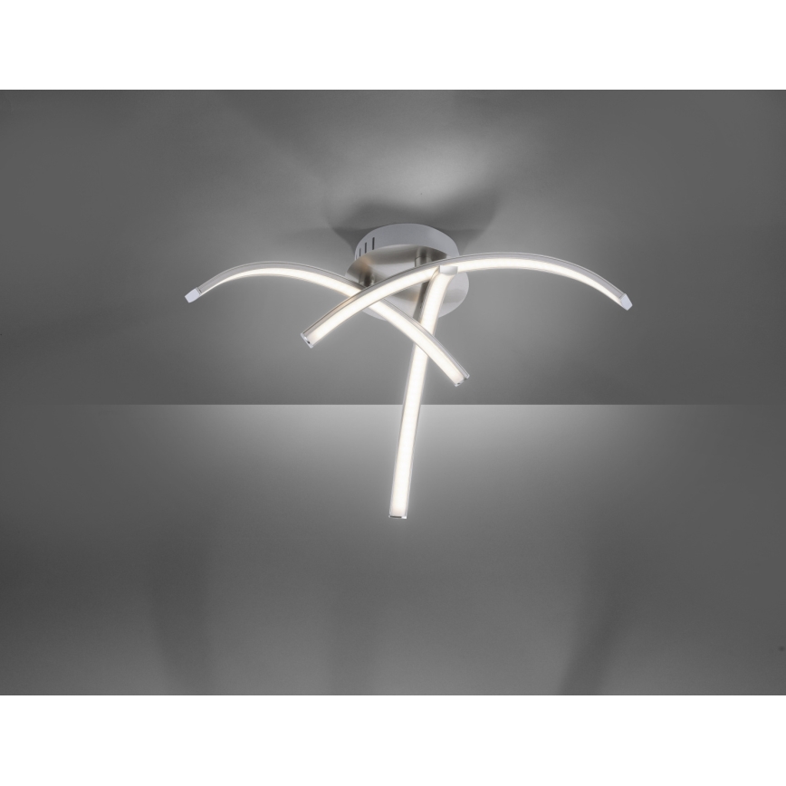 Leuchten Direkt 15341-55 - LED Πλαφονιέρα οροφής VALERIE 3xLED/3,7W/230V