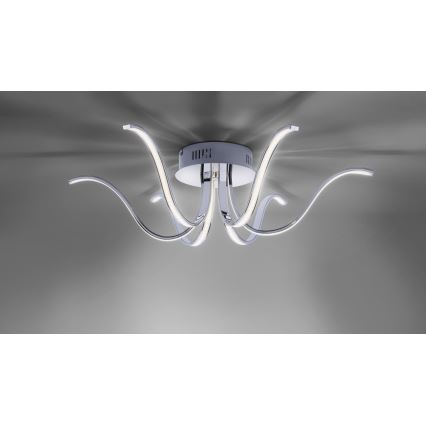 Leuchten Direkt 15342-17 - LED Πλαφονιέρα οροφής VALERIE 6xLED/4,5W/230V