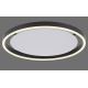 Leuchten Direkt 15391-13 - LED Dimmable φωτιστικό οροφής RITUS 20W/230V μαύρο