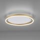 Leuchten Direkt 15391-60 - LED Dimmable φωτιστικό οροφής RITUS LED/20W/230V χάλκινο
