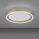 Leuchten Direkt 15391-60 - LED Dimmable φωτιστικό οροφής RITUS LED/20W/230V χάλκινο