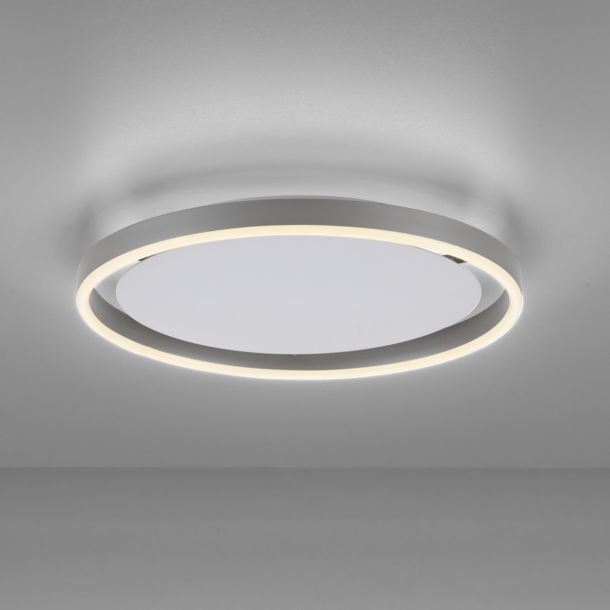 Leuchten Direkt 15391-95 - LED Dimmable φωτιστικό οροφής RITUS LED/20W/230V ματ χρώμιο