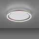 Leuchten Direkt 15391-95 - Φωτιστικό οροφής LED Dimmable RITUS LED/20W/230V χρώμιο
