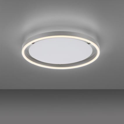 Leuchten Direkt 15391-95 - LED Dimmable φωτιστικό οροφής RITUS LED/20W/230V ματ χρώμιο
