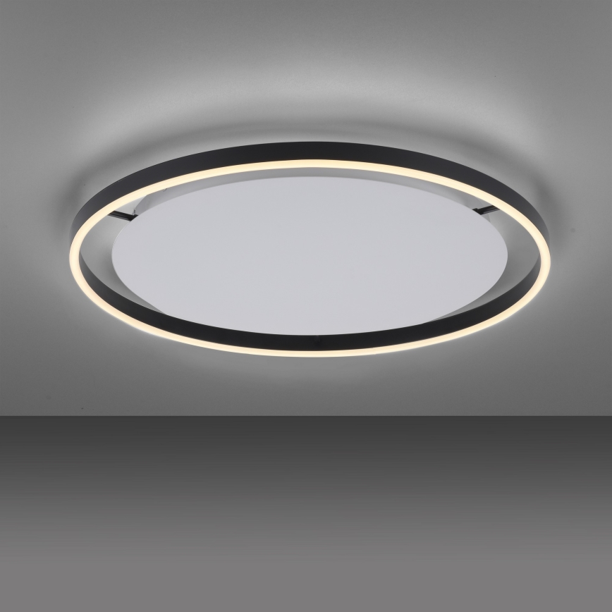 Leuchten Direkt 15392-13 - Φωτιστικό οροφής LED Dimmable RITUS LED/30W/230V μαύρο