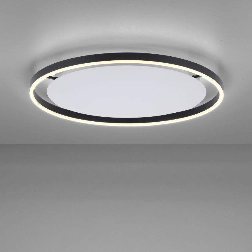 Leuchten Direkt 15392-13 - Φωτιστικό οροφής LED Dimmable RITUS LED/30W/230V μαύρο