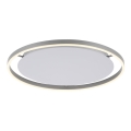 Leuchten Direkt 15392-95 - LED Dimmable φωτιστικό οροφής RITUS LED/30W/230V ματ χρώμιο