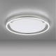 Leuchten Direkt 15392-95 - Φωτιστικό οροφής LED Dimmable RITUS LED/30W/230V χρώμιο