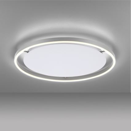 Leuchten Direkt 15392-95 - LED Dimmable φωτιστικό οροφής RITUS LED/30W/230V ματ χρώμιο