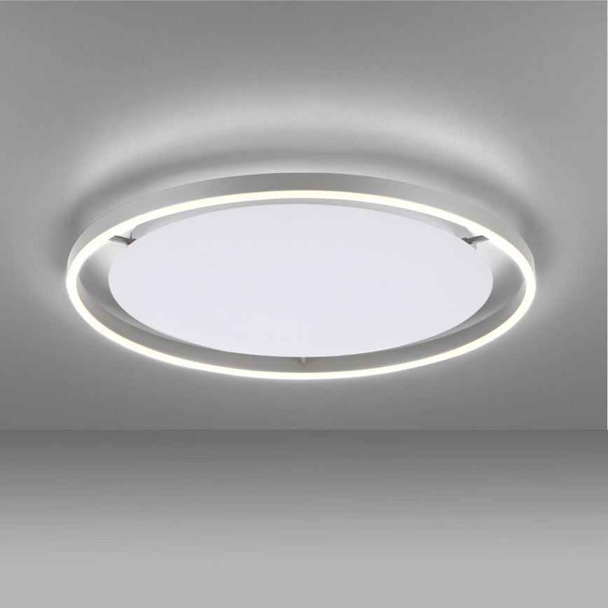 Leuchten Direkt 15392-95 - LED Dimmable φωτιστικό οροφής RITUS LED/30W/230V ματ χρώμιο