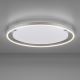 Leuchten Direkt 15392-95 - Φωτιστικό οροφής LED Dimmable RITUS LED/30W/230V χρώμιο