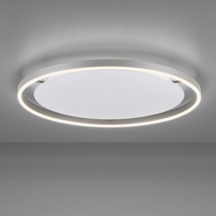 Leuchten Direkt 15392-95 - LED Dimmable φωτιστικό οροφής RITUS LED/30W/230V ματ χρώμιο