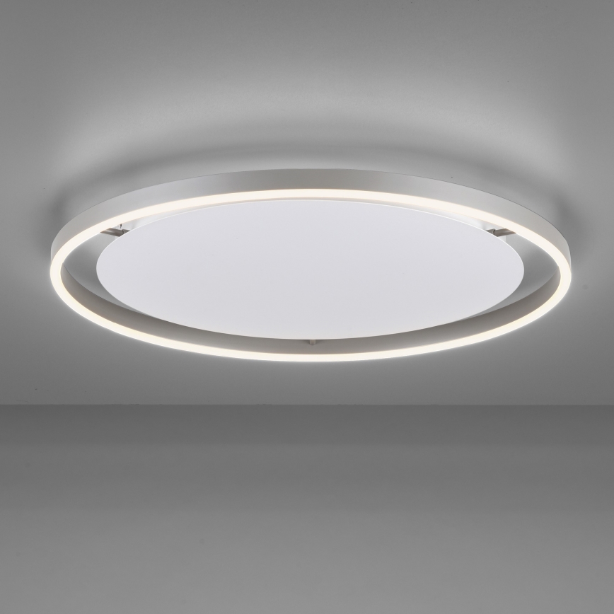 Leuchten Direkt 15392-95 - LED Dimmable φωτιστικό οροφής RITUS LED/30W/230V ματ χρώμιο