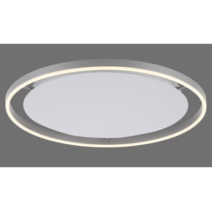 Leuchten Direkt 15392-95 - LED Dimmable φωτιστικό οροφής RITUS LED/30W/230V ματ χρώμιο