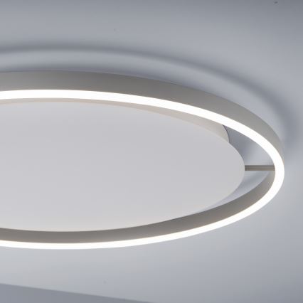 Leuchten Direkt 15392-95 - LED Dimmable φωτιστικό οροφής RITUS LED/30W/230V ματ χρώμιο