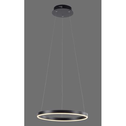 Leuchten Direkt 15393-13-LED Dimmable κρεμαστό φωτιστικό RITUS LED/20W/230V μαύρο