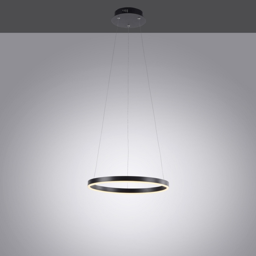 Leuchten Direkt 15393-13-LED Dimmable κρεμαστό φωτιστικό RITUS LED/20W/230V μαύρο