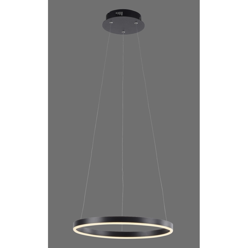 Leuchten Direkt 15393-13 - LED ρυθμιζόμενο φωτιστικό ανάρτησης με καλώδιο RITUS LED/23,5W/230V μαύρο