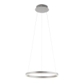Leuchten Direkt 15393-95 - Led Dimmable κρεμαστό φωτιστικό οροφής RITUS LED/20W/230V ματ χρώμιο