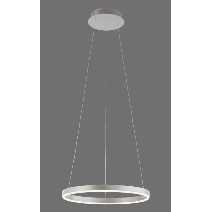 Leuchten Direkt 15393-95 - LED Dimmable κρεμαστό φωτιστικό οροφής RITUS LED/20W/230V χρώμιο