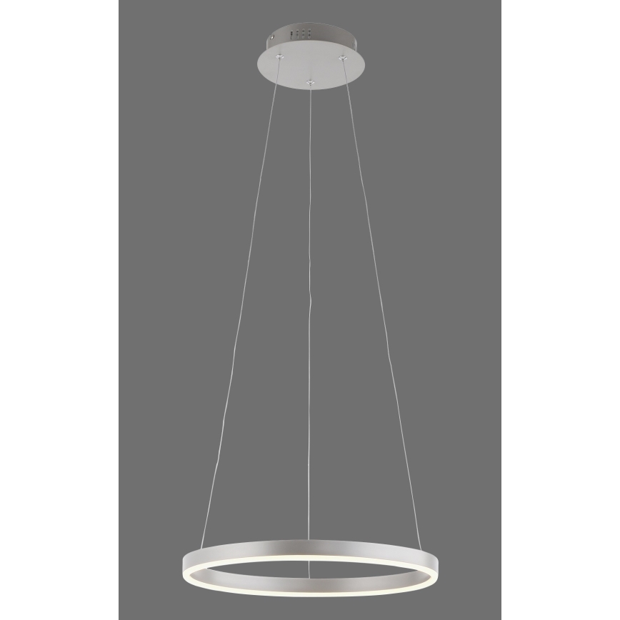 Leuchten Direkt 15393-95 - Led Dimmable κρεμαστό φωτιστικό οροφής RITUS LED/20W/230V ματ χρώμιο