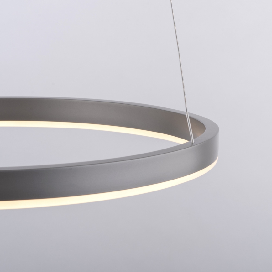 Leuchten Direkt 15393-95 - Led Dimmable κρεμαστό φωτιστικό οροφής RITUS LED/20W/230V ματ χρώμιο