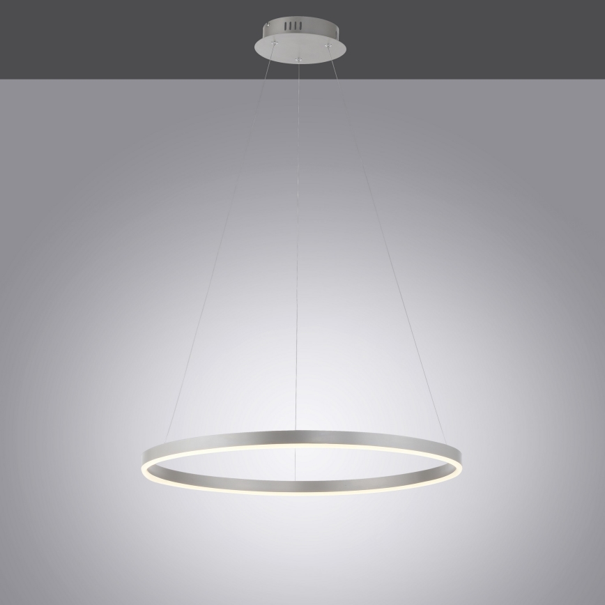 Leuchten Direkt 15394-95 - Led Dimmable κρεμαστό φωτιστικό οροφής RITUS LED/30W/230V ματ χρώμιο