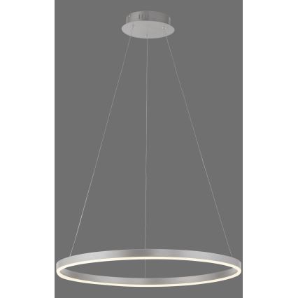 Leuchten Direkt 15394-95 - Led Dimmable κρεμαστό φωτιστικό οροφής RITUS LED/30W/230V ματ χρώμιο