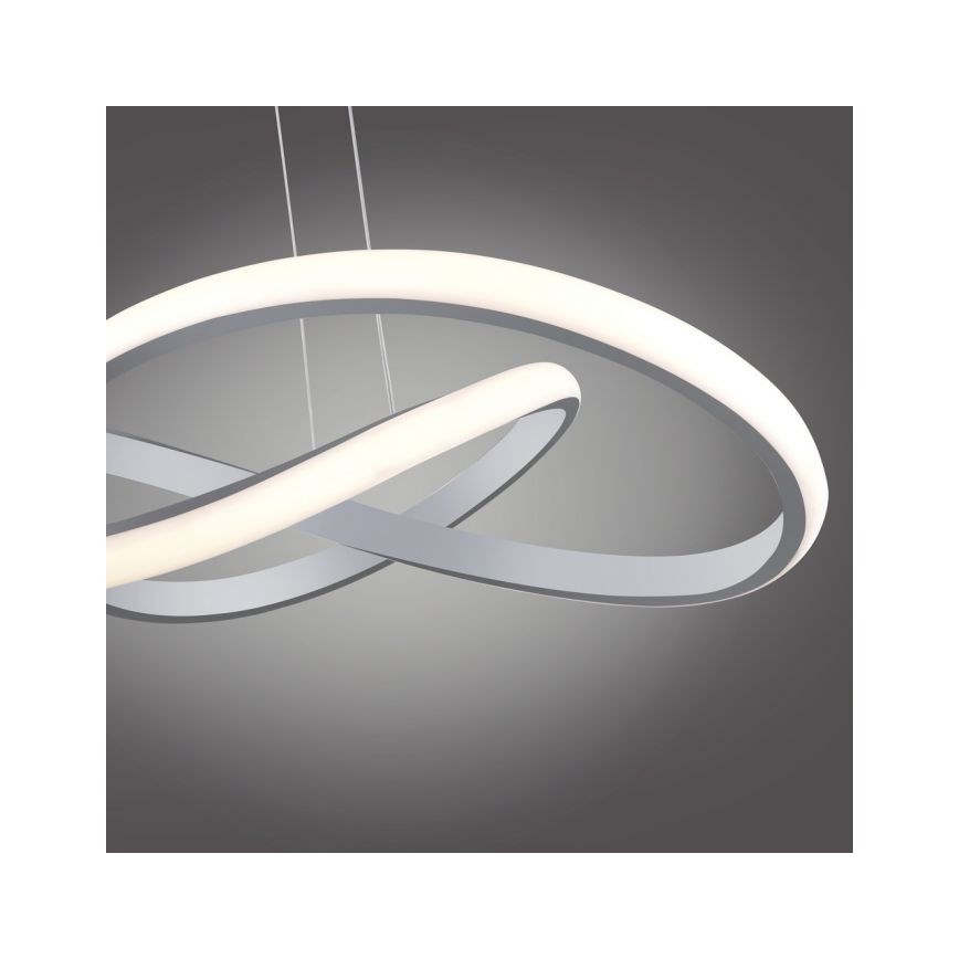 Leuchten Direkt 15402-95 - LED Dimmable πολύφωτο κρεμαστό MARIA LED/25W/230V ματ χρώμιο