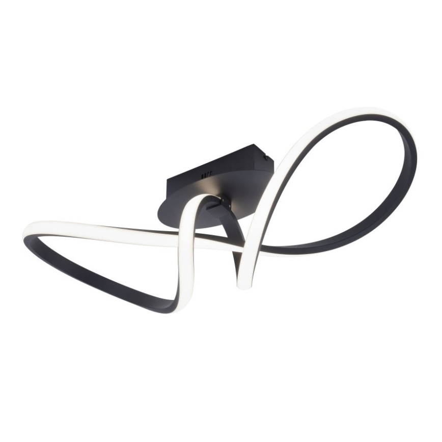 Leuchten Direkt 15403-18 - LED Dimmable πλαφονιέρα πολύφωτο MARIA LED/16W/230V μαύρο