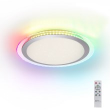 Leuchten Direkt 15411-21- Φωτιστικό οροφής με ρύθμιση φωτισμού LED RGB CYBA LED/26W/230V
