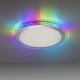 Leuchten Direkt 15411-21- Φωτιστικό οροφής με ρύθμιση φωτισμού LED RGB CYBA LED/26W/230V
