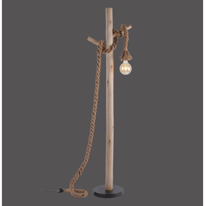 Leuchten Direkt 15484-18 - Επιδαπέδιο φωτιστικό ROPE 1xE27/15W/230V