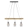 Leuchten Direkt 15526-79 -  Κρεμαστό φωτιστικό οροφής SPRING 3xE27/40W/230V eucalyptus