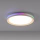 Leuchten Direkt 15544-16 - LED RGB Dimmable φωτιστικό οροφής RIBBON LED/15W/230V + τηλεχειριστήριο