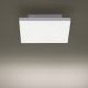 Leuchten Direkt 15550-16 - Φως οροφής dimmer LED CANVAS LED/17W/230V + τηλεχειριστήριο