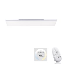 Leuchten Direkt 15553-16 - Φως οροφής dimmer LED CANVAS LED/20W/230V + τηλεχειριστήριο