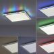 Leuchten Direkt 15556-16 - LED RGB Dimmable φωτιστικό οροφής GALACTICA LED/32W/230V + τηλεχειριστήριο