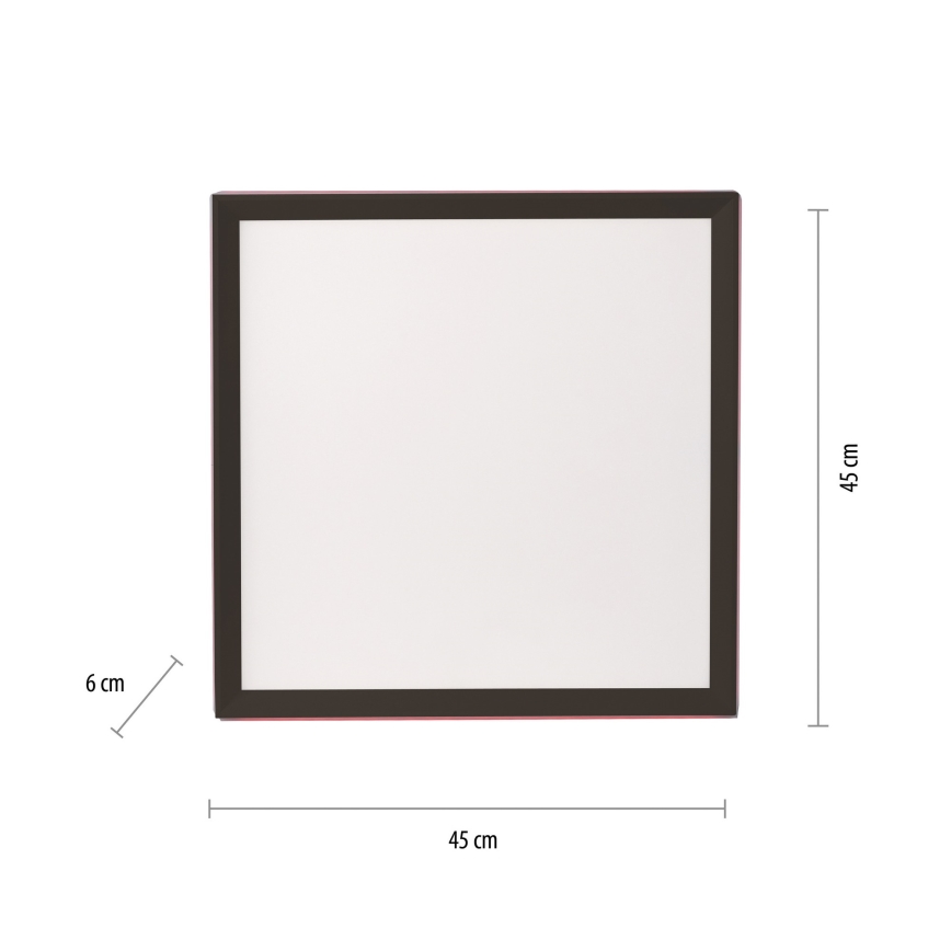 Leuchten Direkt 15556-18 - RGBW Φωτιστικό οροφής dimming GALACTICA LED/32W/230V 2700-5000K + τηλεχειριστήριο