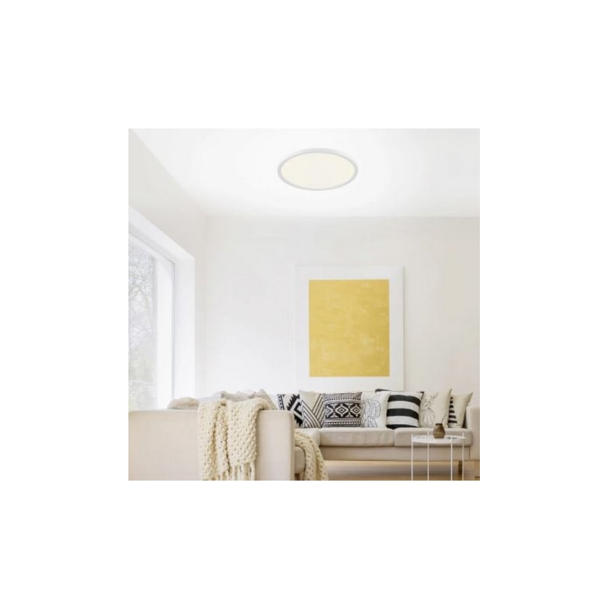 Leuchten Direkt 15571-16 - Φωτιστικό οροφής LED Dimmable FLAT LED/23,5W/230V 2700-5000K + τηλεχειριστήριο
