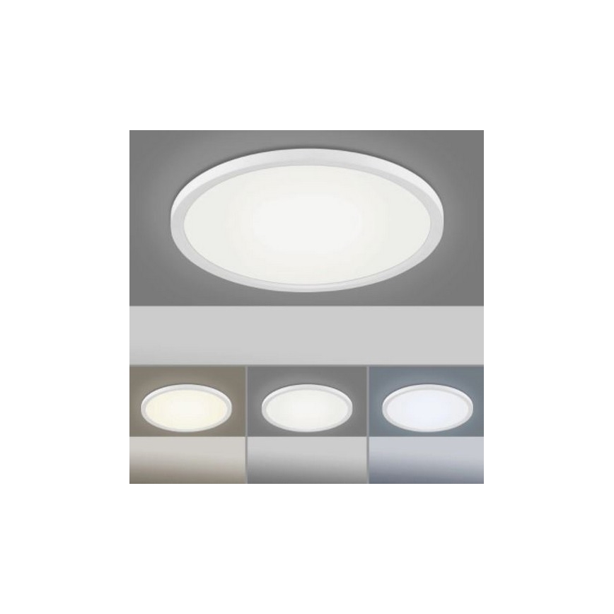 Leuchten Direkt 15571-16 - Φωτιστικό οροφής LED Dimmable FLAT LED/23,5W/230V 2700-5000K + τηλεχειριστήριο