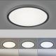 Leuchten Direkt 15571-18 - Φωτιστικό οροφής LED Dimmable FLAT LED/23,5W/230V 2700-5000K + τηλεχειριστήριο