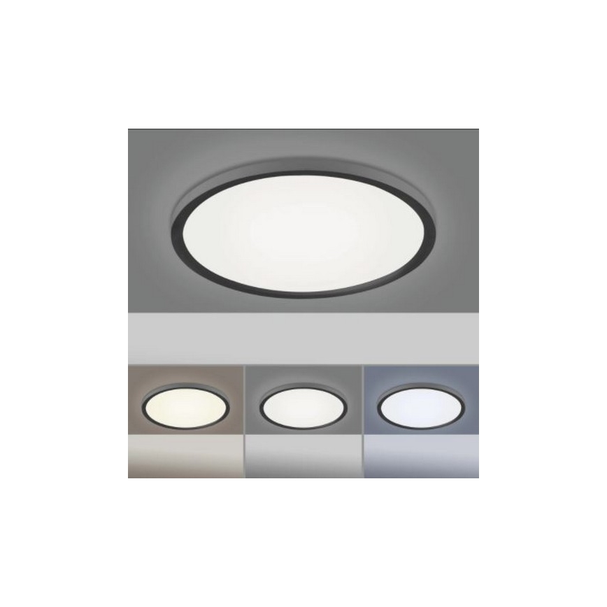 Leuchten Direkt 15571-18 - Φωτιστικό οροφής LED Dimmable FLAT LED/23,5W/230V 2700-5000K + τηλεχειριστήριο