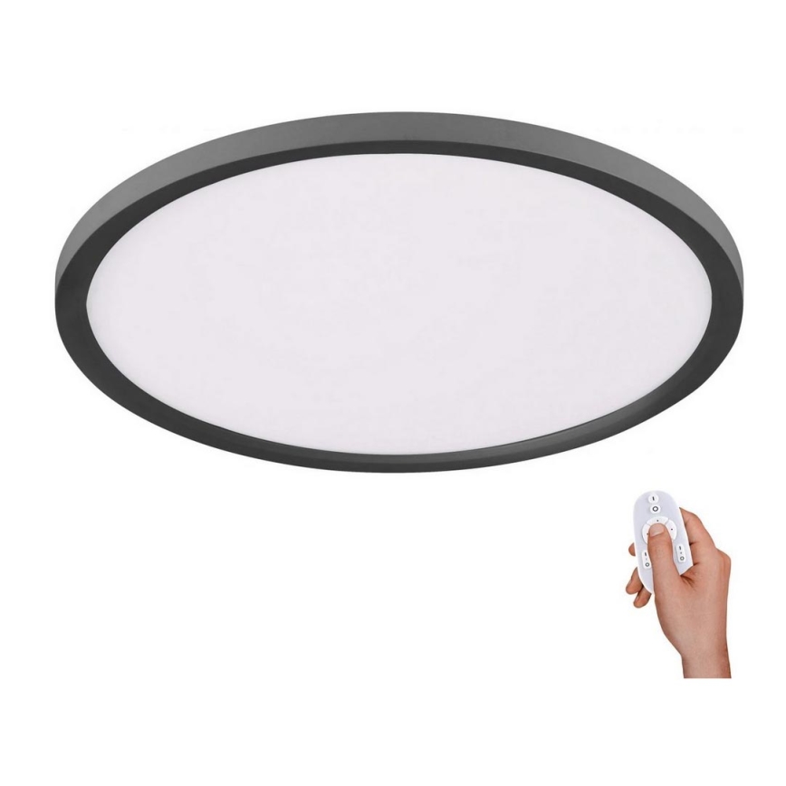 Leuchten Direkt 15571-18 - Φωτιστικό οροφής LED Dimmable FLAT LED/23,5W/230V 2700-5000K + τηλεχειριστήριο