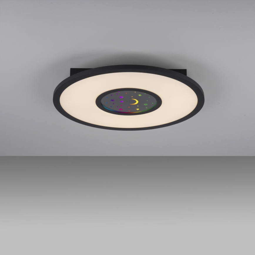 Leuchten Direkt 15572-18 - LED RGBW Dimmable φωτιστικό οροφής ASTRO LED/17,5W/230V 2700-5000K + τηλεχειριστήριο