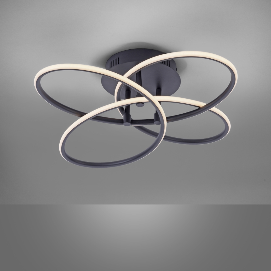 Leuchten Direkt 15660-18 -Πλαφονιέρα οροφής ντιμαριζόμενηLED NODE LED/27W/230V