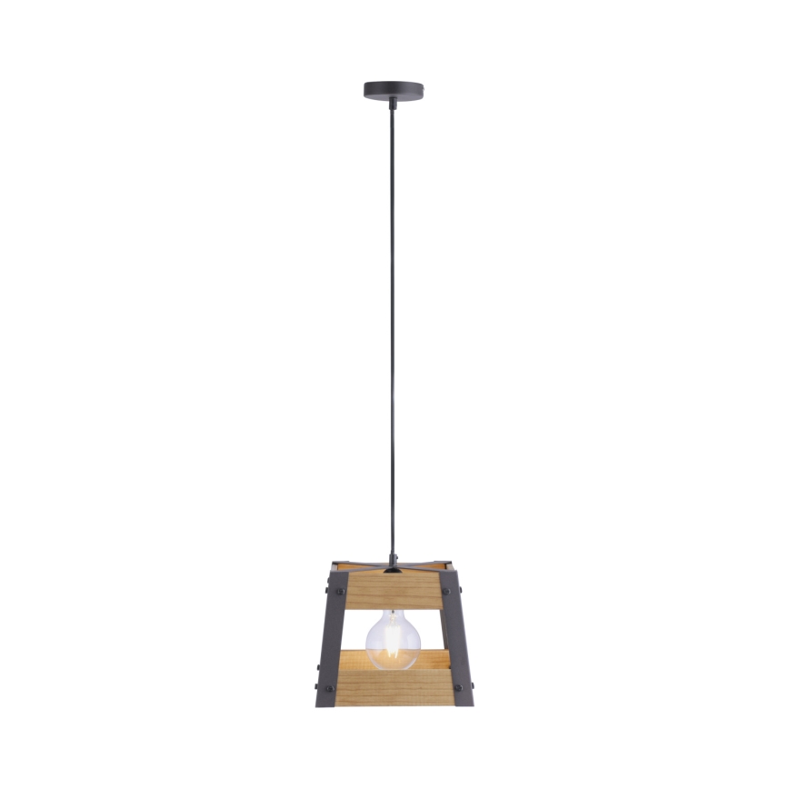 Leuchten Direkt 15720-79 - Πολύφωτο σε σχοινί CRATE 1xE27/60W/230V