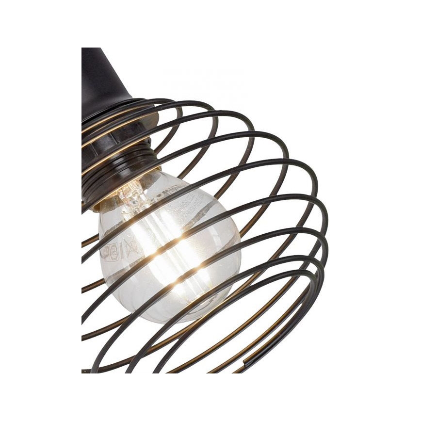 Leuchten Direkt 15921-79 - Προβολέας τοίχου EUGEN 1xE14/40W/230V δρυς
